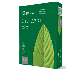Бумага А3 500л 80gm ИЛИМ Стандарт