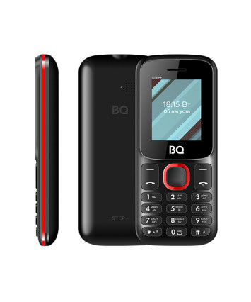 Мобильный телефон BQ-1848 STEP + Black-Red Dual SIM