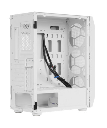 Корпус ATX без БП Ginzzu GL185 белый