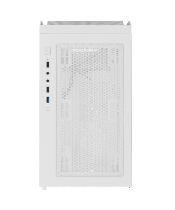 Корпус ATX без БП Ginzzu GL185 белый