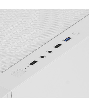 Корпус ATX без БП Ginzzu GL185 белый