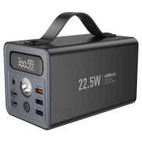 Портативный аккумулятор  HOCO J138 Distant 22.5W+PD20W+DC12V, 60000mAh, черный