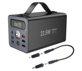 Портативный аккумулятор  HOCO J138 Distant 22.5W+PD20W+DC12V, 60000mAh, черный