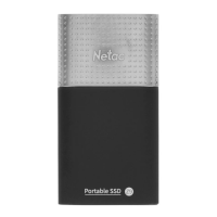 Внешний накопитель SSD 250Gb Netac USB-C Z9 NT01Z9-250G-32BK черный