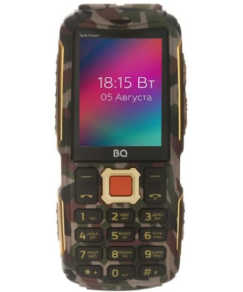 Мобильный телефон BQ-2430L Tank Connect Camouflage+Gunmetal Dual SIM