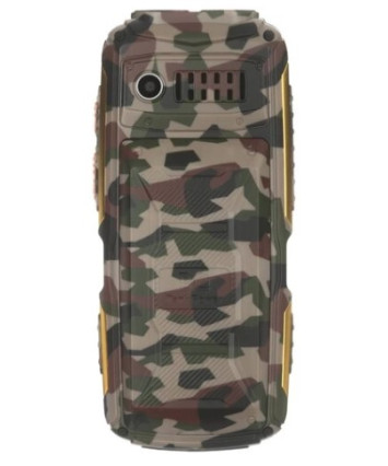 Мобильный телефон BQ-2430L Tank Connect Camouflage+Gunmetal Dual SIM