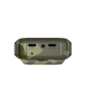 Мобильный телефон BQ-2430L Tank Connect, камуфляжный/серый