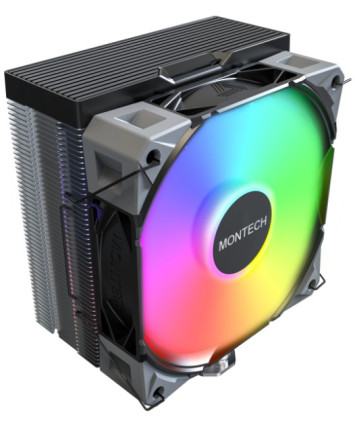 Кулер для процессора Montech NX400 ARGB чёрный