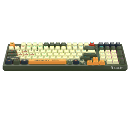 Клавиатура механическая A4Tech Bloody S98 Aviator, зеленый, USB