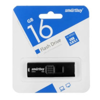 Флеш накопитель 16Gb USB 3.0 SmartBuy Fashion Black (SB016GB3FSK)