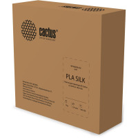 Пластик для 3D принтера Cactus CS-3D-PLA-1KG-S-BL PLA SILK d1.75мм 1кг L326м 1цв. черный шёлк