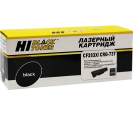 Картридж совместимый Hi-Black HB-CF283X ( LJ Pro M225MFP/M201/Canon №737) 2,4K