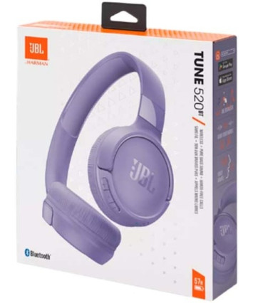 Bluetooth Гарнитура JBL TUNE 520BT фиолетовые