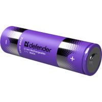 Аккумуляторные батарейки Defender 2200mAh 18650-1BL 1шт