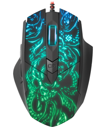 Мышь игровая Defender Titan GM-650L RGB, USB