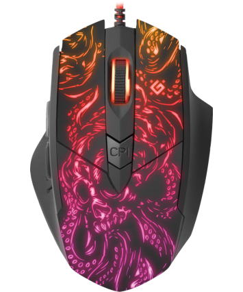 Мышь игровая Defender Titan GM-650L RGB, USB