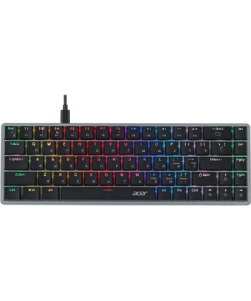 Клавиатура Acer OKW302, USB, черный