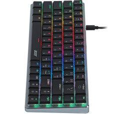 Клавиатура Acer OKW302, USB, черный