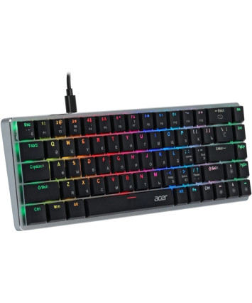 Клавиатура Acer OKW302, USB, черный