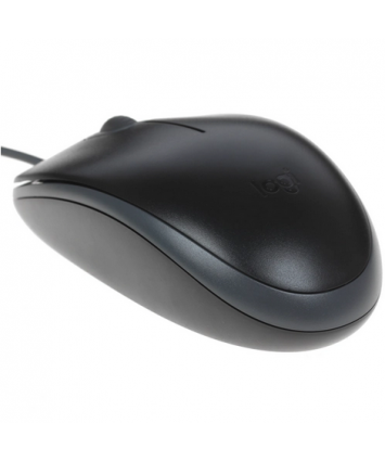 Мышь проводная Logitech B110 Silent черная