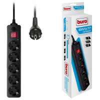 Сетевой фильтр Buro 500SH-10-B 10м