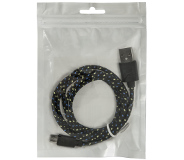 Кабель microUSB Defender USB08-03T 1,0м, пакет
