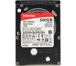 Жесткий диск 2.5" SATA 500Gb Toshiba L200 7mm (HDWK105UZSVA)