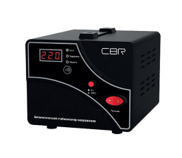 Стабилизатор напряжения CBR CVR 0157, 1500 ВА/900Вт
