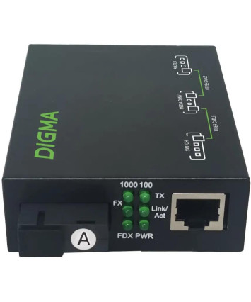 Медиаконвертер Digma DMC-1G35-20AL Медиаконвертер Digma DMC-1G35-20AL