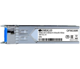 Модуль SFP ORIGO OFM330R/3KM/A1A 1G 1310/1550nm 3 KM, SC Модуль SFP ORIGO OFM330R/3KM/A1A 1G 1310/1550nm 3 KM, SC