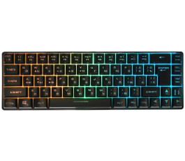 Клавиатура игровая с подсветкой PANTEON M2, 65%, черный