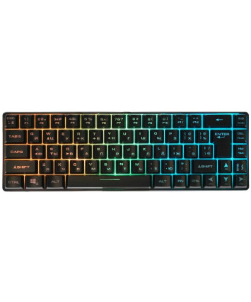 Клавиатура игровая с подсветкой PANTEON M2, 65%, черный Клавиатура игровая с подсветкой PANTEON M2, 65%, черный