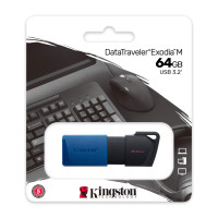 Флеш накопитель 64Gb USB 3.2 Kingston DataTraveler Exodia M