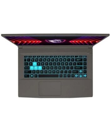 Ноутбук MSI Thin 15 B13VE-2650XRU 15.6", IPS, i5-13420H/16/512/RTX4050 серый