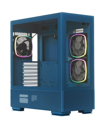 Корпус ATX без БП Montech SKY TWO MOROCCO голубой Корпус ATX без БП Montech SKY TWO MOROCCO голубой