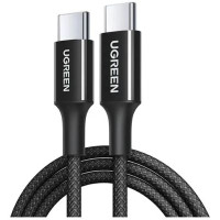 Кабель Type-C - Type-C UGREEN L502 1м черный 5A