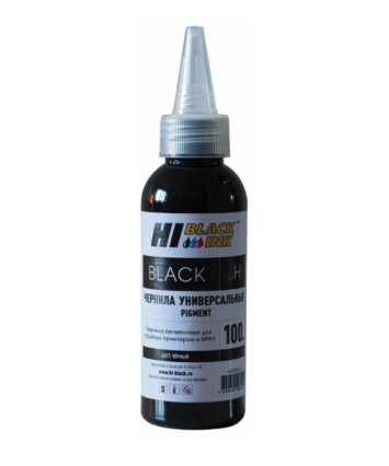 Чернила Hi-Black Универсальные для HP (Тип H) Black 100ml