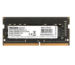 Модуль памяти SODIMM DDR4 16Gb PC25600 3200MHz AMD Radeon R9 (R9416G3206S2S-U)