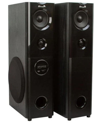 Акустика 2.0 ELTRONIC 20-82 HOME SOUND, 100Вт, МДФ, USB, SD, AUX, Bluetooth, HDMI, черный Акустика 2.0 ELTRONIC 20-82 HOME SOUND, 100Вт, МДФ, USB, SD, AUX, Bluetooth, HDMI, черный
