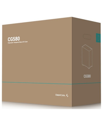 Корпус ATX без БП Deepcool CG580, черный