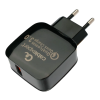 Универсальное СЗУ Cablexpert MP3A-PC-41 (18Вт, 1 USB, 3А), QC 3.0, черный