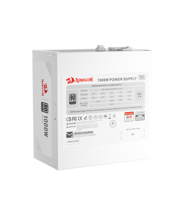 Блок питания 1000W Redragon RGPS-1000W белый