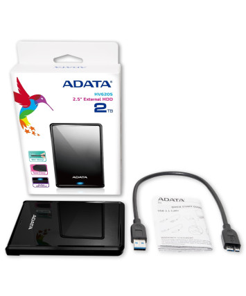 Внешний накопитель HDD 2Tb A-Data HV620 USB 3.1 Черный (AHV620S-2TU31-CBK) Внешний накопитель HDD 2Tb A-Data HV620 USB 3.1 Черный (AHV620S-2TU31-CBK)