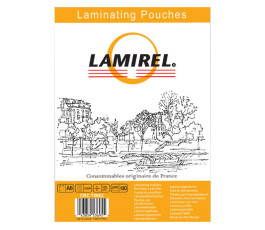 Плёнка для ламинирования А6 (111х154мм) 125 микрон (100 л.) ( LA-78662) Lamirel