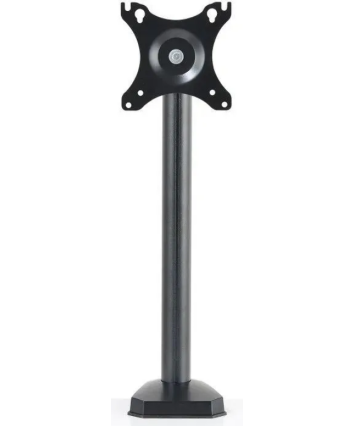 Кронштейн для мониторов ЖК Buro M3, 15-27", до 9кг, крепление к столешнице, поворот и наклон, черный