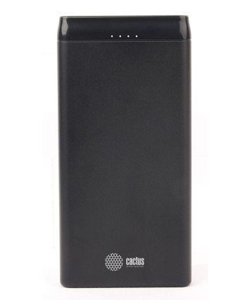 Портативный аккумулятор Cactus CS-PBFSJT-10000, 10000mAh, черный