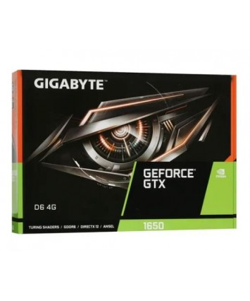 Видеокарта nVidia PCI-E 4Gb GeForce GTX 1650 Gigabyte GV-N1656D6-4GD