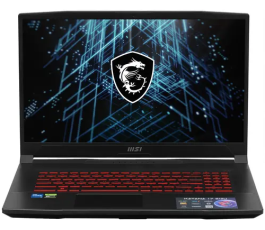 Ноутбук MSI GF76 Katana B12UCX-1005XRU, черный