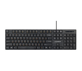 Клавиатура Gembird KB-250, 1.8м, черная, USB