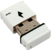Флеш накопитель 16Gb USB 2.0 Gembird GFL-2.0-16mini, белый